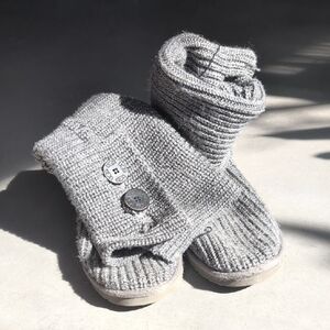 Ugg Gray Sweater Boots